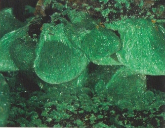 Malachites botryoïdales
